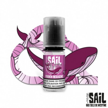 E LIQUIDE FRENCH HEXAGONE SELS DE NICOTINE 10ML - AVAP--alavape.com
