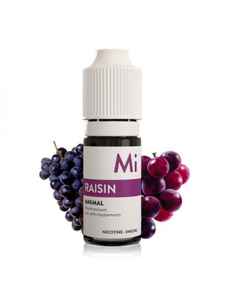 E LIQUIDE RAISIN 10ML - MINIMAL--alavape.com