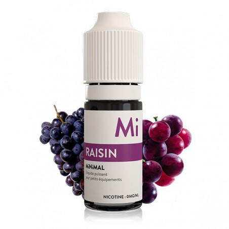 E LIQUIDE RAISIN 10ML - MINIMAL--alavape.com