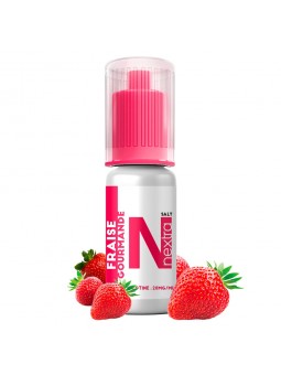 E LIQUIDE FRAISE GOURMANDE SELS DE NICOTINE 10ML - NEXTRA N+--alavape.com