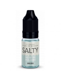 E LIQUIDE MENTHE POLAIRE 10ML SALTY - SAVOUREA--alavape.com