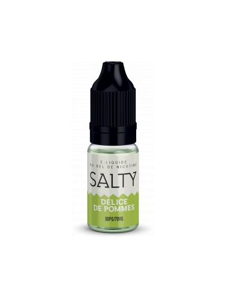 E LIQUIDE DELICE DE POMMES 10ML SALTY - SAVOUREA--alavape.com