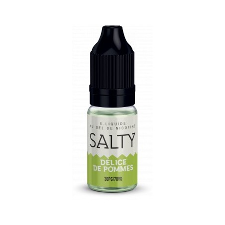 E LIQUIDE DELICE DE POMMES 10ML SALTY - SAVOUREA--alavape.com