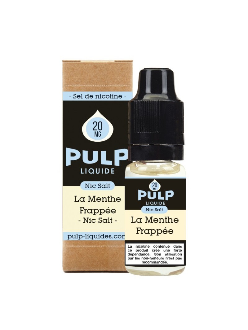 E LIQUIDE LA MENTHE FRAPPEE 10ML - NIC SALT PULP--alavape.com