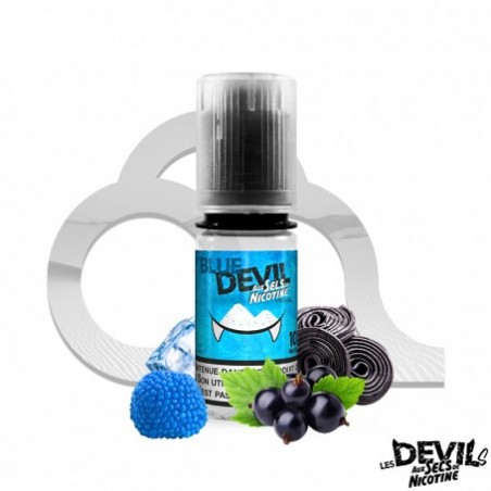 E LIQUIDE BLUE DEVIL SELS DE NICOTINE 10ML - AVAP--alavape.com