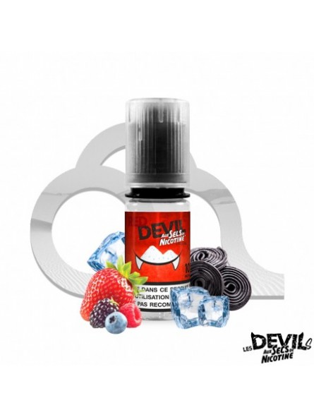 E LIQUIDE RED DEVIL SELS DE NICOTINE 10ML - AVAP--alavape.com