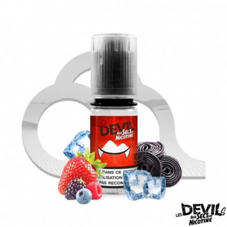 E LIQUIDE RED DEVIL SELS DE NICOTINE 10ML - AVAP--alavape.com