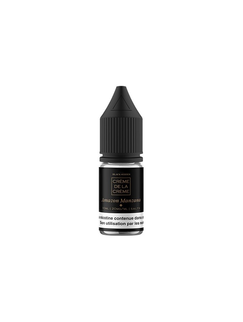 E LIQUIDE AMAZON MANZANA SALTS 10ML - CRÈME DE LA CRÈME--alavape.com