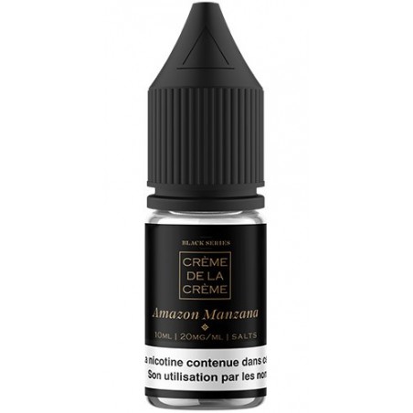 E LIQUIDE AMAZON MANZANA SALTS 10ML - CRÈME DE LA CRÈME--alavape.com