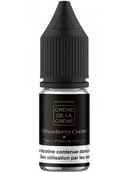 E LIQUIDE STRAWBERRY CRÈME SALTS 10ML - CRÈME DE LA CRÈME--alavape.com