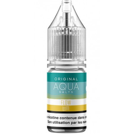 E LIQUIDE ORIGINAL FLOW SALTS 10ML - AQUA--alavape.com