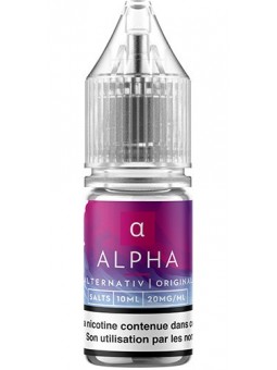 E LIQUIDE ALPHA SALTS 10ML - ALTERNATIV--alavape.com