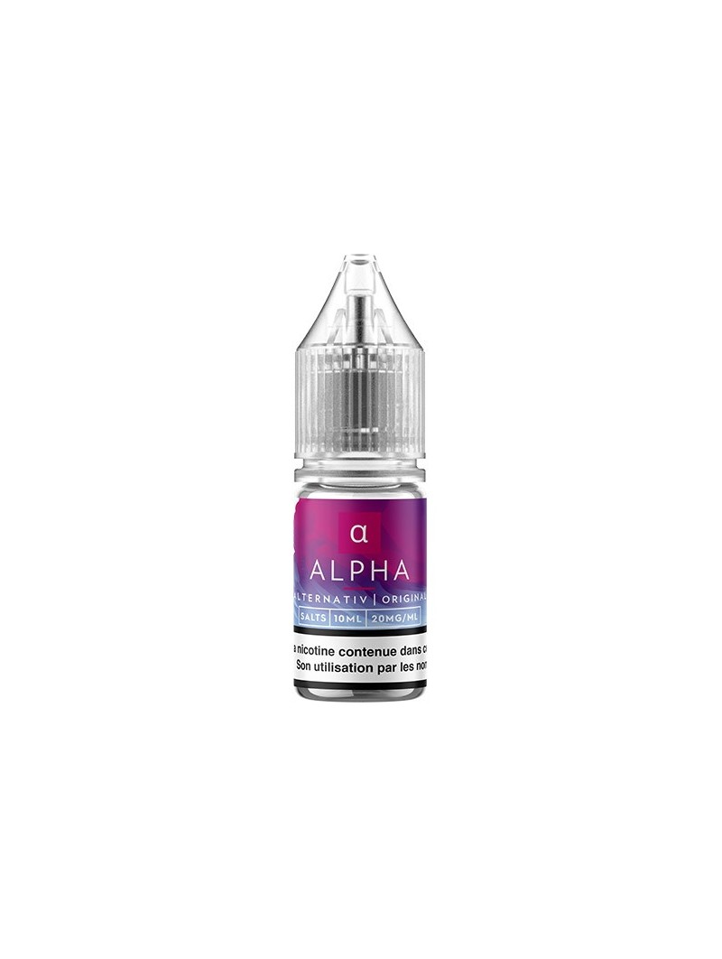 E LIQUIDE ALPHA SALTS 10ML - ALTERNATIV--alavape.com