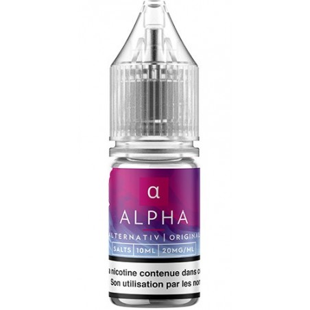 E LIQUIDE ALPHA SALTS 10ML - ALTERNATIV--alavape.com