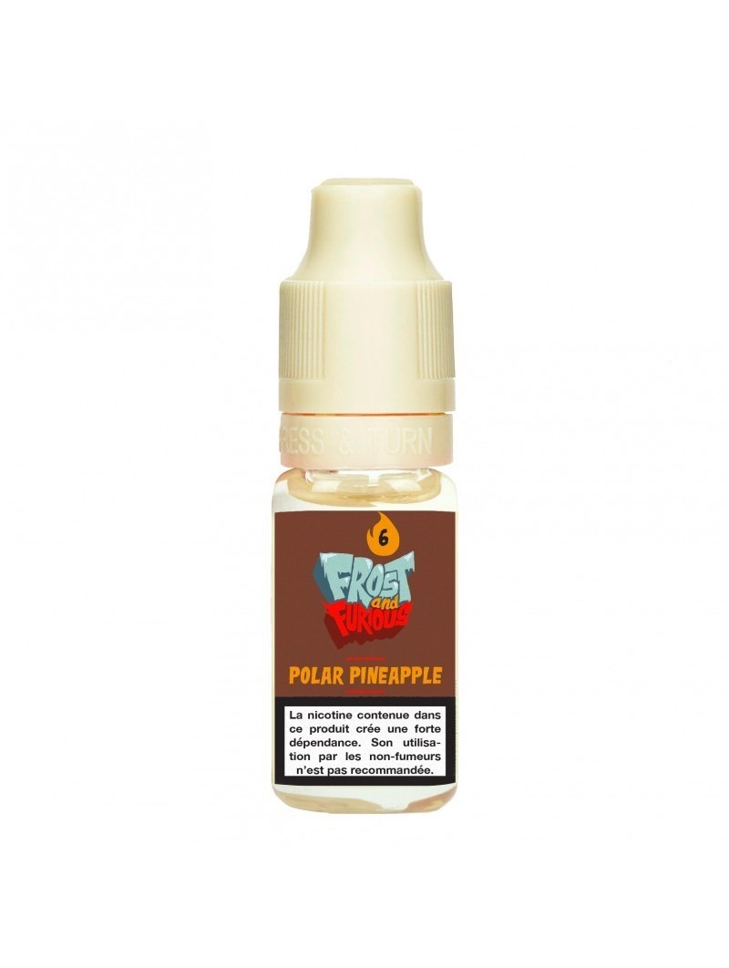 E LIQUIDE POLAR PINEAPPLE 10ML (DDM) - FROST AND FURIOUS PULP-Promotions-alavape.com