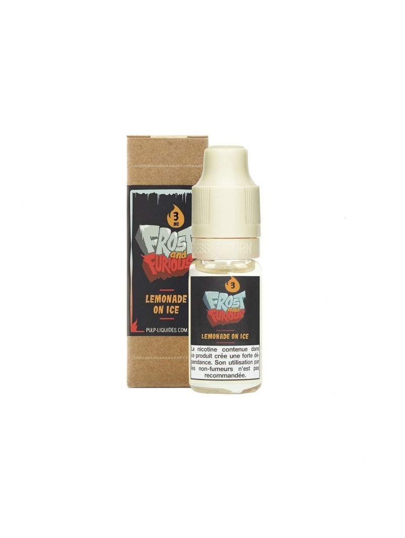 E LIQUIDE LEMONADE ON ICE 10ML (DDM) - FROST AND FURIOUS PULP-Promotions-alavape.com