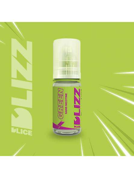 E LIQUIDE GREEN DLIZZ 10ML (DDM) - D'LICE-Promotions-alavape.com