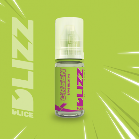 E LIQUIDE GREEN DLIZZ 10ML (DDM) - D'LICE-Promotions-alavape.com