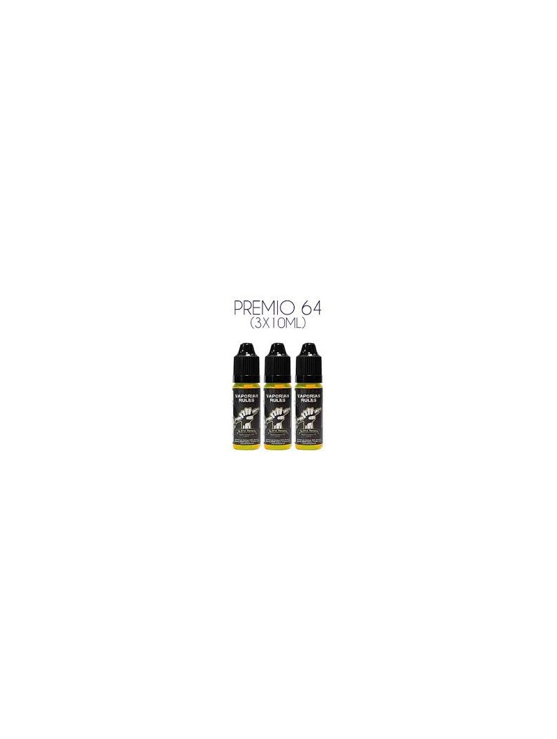 E LIQUIDE PREMIO 64 (DDM) 10ML - VAPORIAN RULES-Promotions-alavape.com