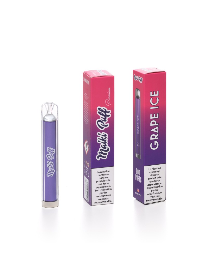 PUFF GRAPE ICE - MAIKI PUFF PREMIUM-PUFFS-alavape.com
