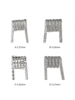 WICK AND RAGING FIRE COIL NI80 - DEMON KILLER-Ecigarettes-alavape.com