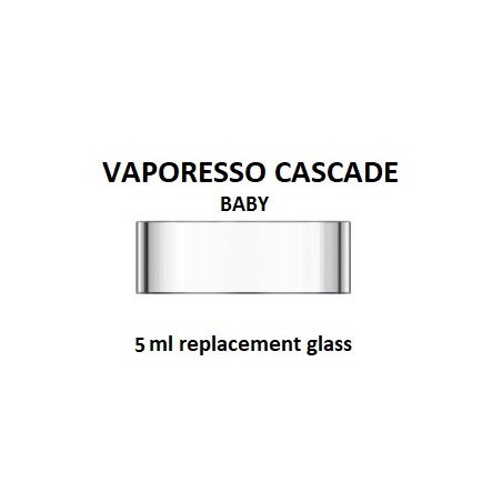 GLASS CASCADE BABY 5ML - VAPORESSO (Q 2402)-Réservoirs - Pyrex-alavape.com