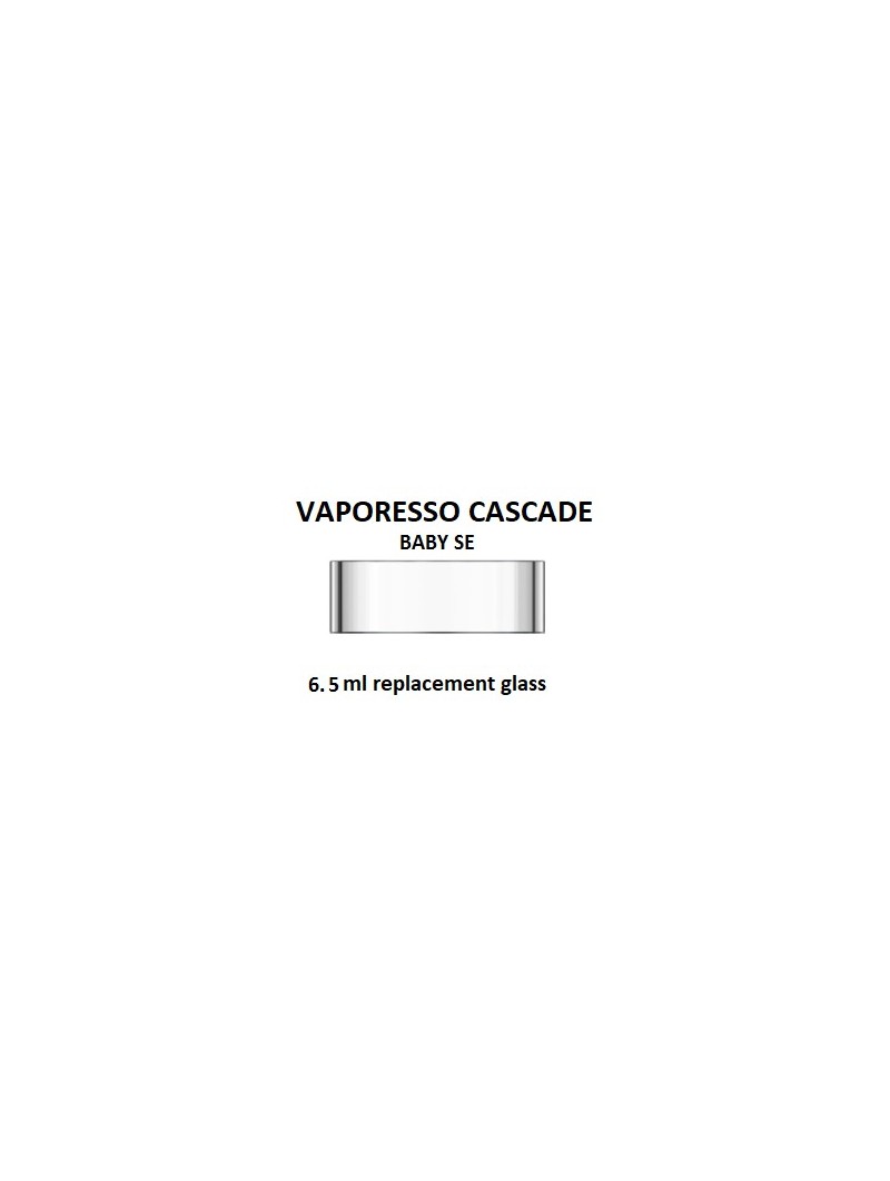 GLASS CASCADE BABY SE 6.5ML - VAPORESSO (Q 2401)-Réservoirs - Pyrex-alavape.com
