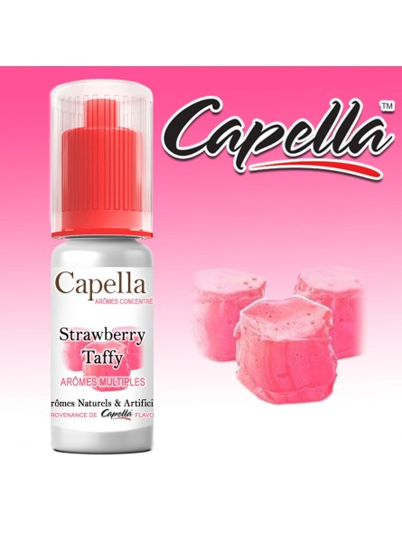 CONCENTRÉ STRAWBERRY TAFFY - CAPELLA-DIY - Do It Yourself-alavape.com