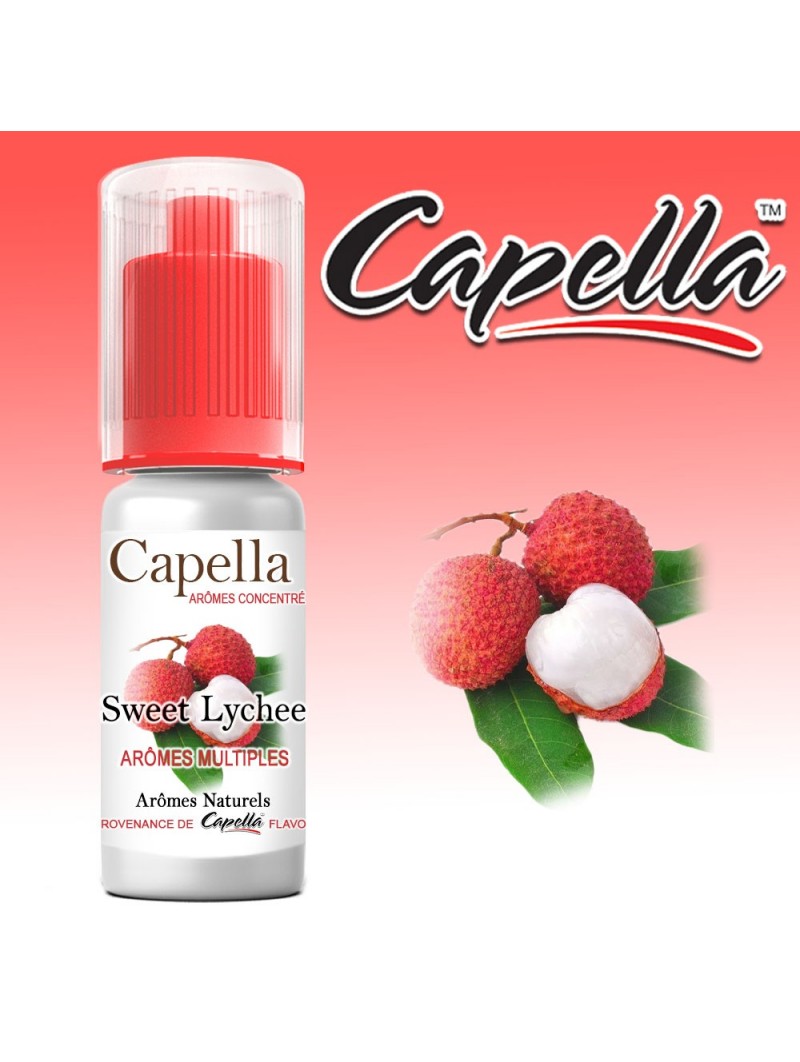 CONCENTRÉ SWEET LYCHEE - CAPELLA-DIY - Do It Yourself-alavape.com
