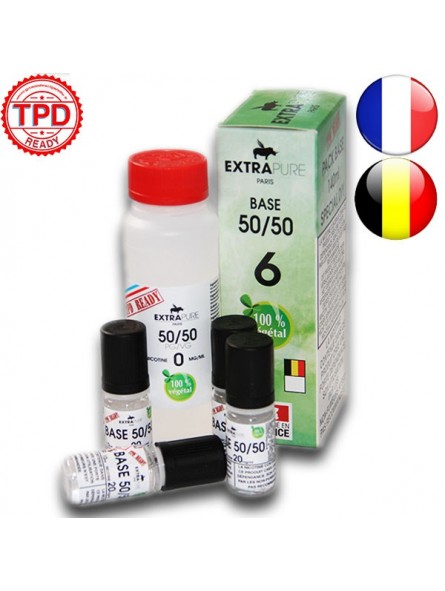 PACK 140ML BASE 6MG EXTRAPURE TPD-DIY - Do It Yourself-alavape.com PACK 140ML BASE 6MG EXTRAPURE TPD-DIY - Do It Yourself-alavape.com