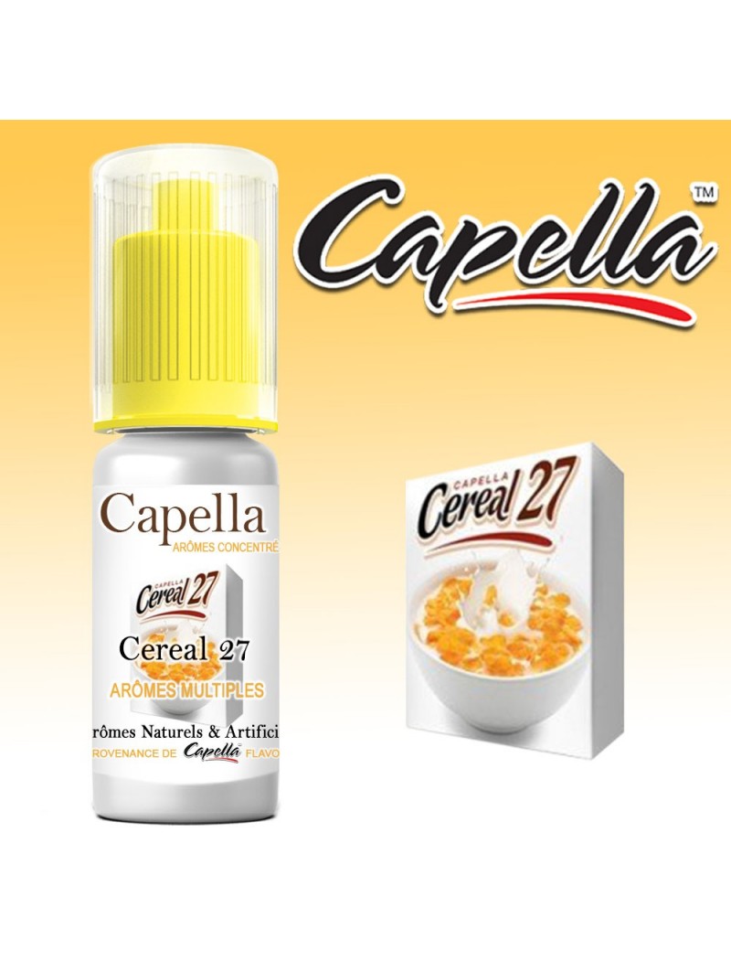 CONCENTRÉ CEREAL 27 - CAPELLA-DIY - Do It Yourself-alavape.com