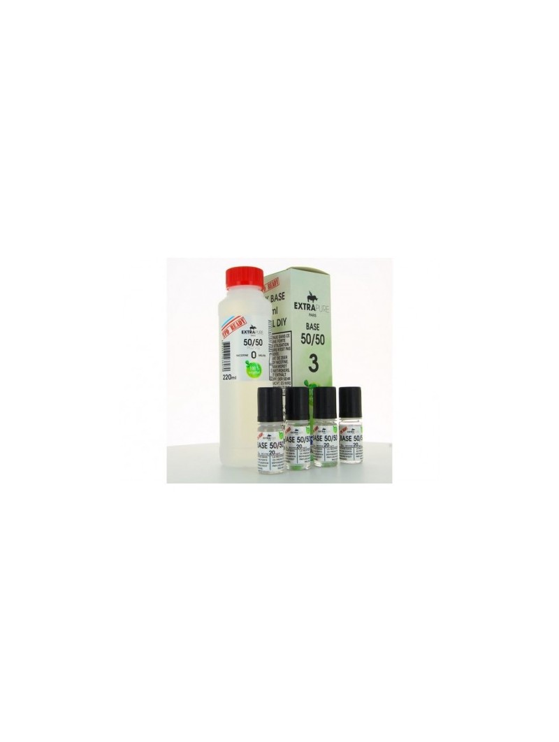 PACK 260ML BASE 3MG EXTRAPURE TPD-DIY - Do It Yourself-alavape.com