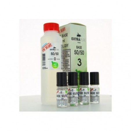 PACK 260ML BASE 3MG EXTRAPURE TPD-DIY - Do It Yourself-alavape.com