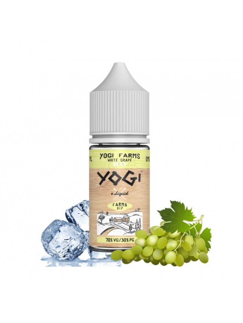 CONCENTRÉ WHITE GRAPE ICE CONCENTRÉ 30ML - FARMS YOGI-DIY - Do It Yourself-alavape.com