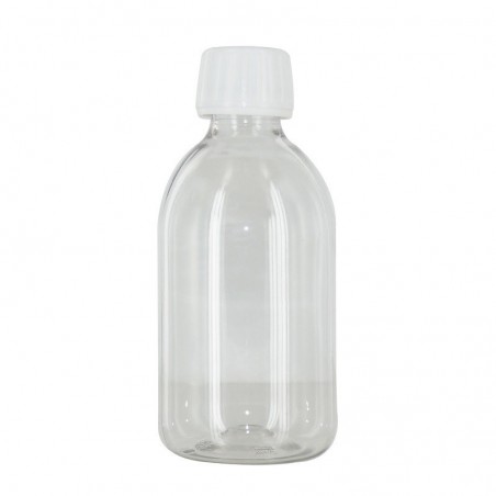 FLACON 250ML PET CRISTAL / 10PCS-DIY - Do It Yourself-alavape.com