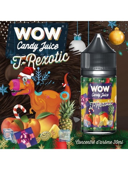CONCENTRÉ T-REXOTIC 30ML - WOW CANDY JUICE-DIY - Do It Yourself-alavape.com CONCENTRÉ T-REXOTIC 30ML - WOW CANDY JUICE-DIY - Do It Yourself-alavape.com