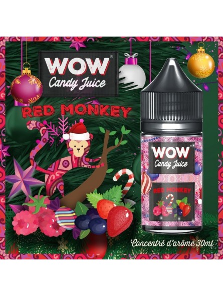 CONCENTRÉ RED MONKEY 30ML - WOW CANDY JUICE-DIY - Do It Yourself-alavape.com