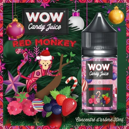 CONCENTRÉ RED MONKEY 30ML - WOW CANDY JUICE-DIY - Do It Yourself-alavape.com