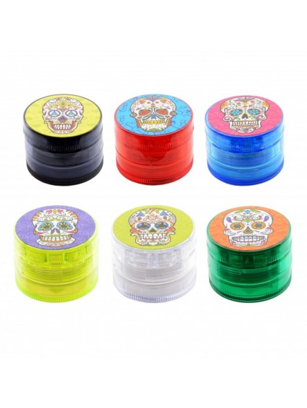 GRINDER PLASTIQUE LA CATRINA 5CM (388807)-CBD-alavape.com GRINDER PLASTIQUE LA CATRINA 5CM (388807)-CBD-alavape.com