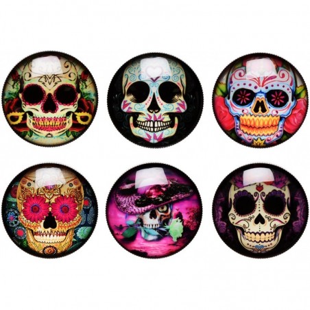 GRINDER METAL LA CATRINA 5.2CM 3 ÉLÉMENTS-Accessoires-alavape.com