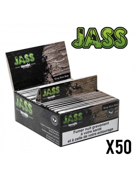 JASS BROWN SLIM / 50PCS FEUILLE A ROULER-Accessoires-alavape.com JASS BROWN SLIM / 50PCS FEUILLE A ROULER-Accessoires-alavape.com