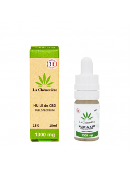 HUILES CBD FULL SPECTRUM 10ML - LA CHÈNEVIÈRE-CBD-alavape.com