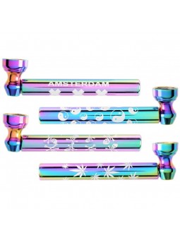 MINI PIPE EN MÉTAL RAINBOW-Accessoires-alavape.com