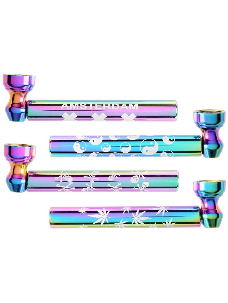 MINI PIPE EN MÉTAL RAINBOW-Accessoires-alavape.com