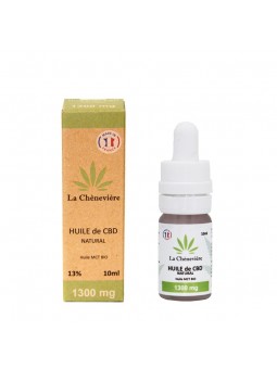 HUILES CBD NATURAL 10ML - LA CHÈNEVIÈRE-CBD-alavape.com