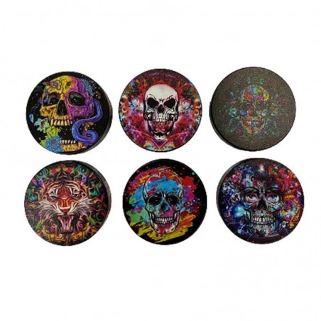 GRINDER METAL DECOR CRANES 5CM-Accessoires-alavape.com