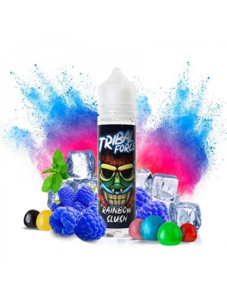 E LIQUIDE RAINBOW SLUSH 50ML - TRIBAL FORCE-Eliquides-alavape.com