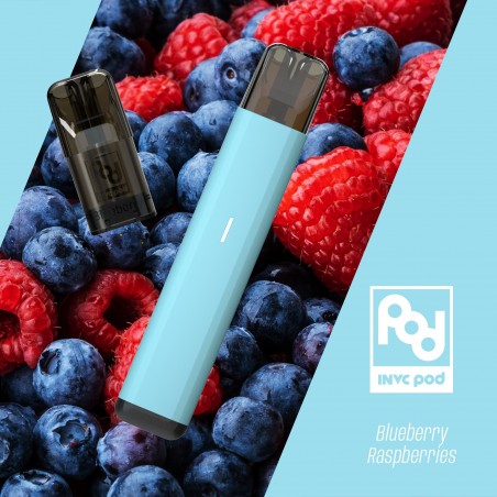 PUFF MYRTILLE FRAMBOISE RECHARGEABLE - INVC-PUFFS-alavape.com