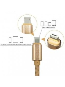 USB RÉVERSIBLE POUR ANDROID & IPHONE-Accessoires-alavape.com
