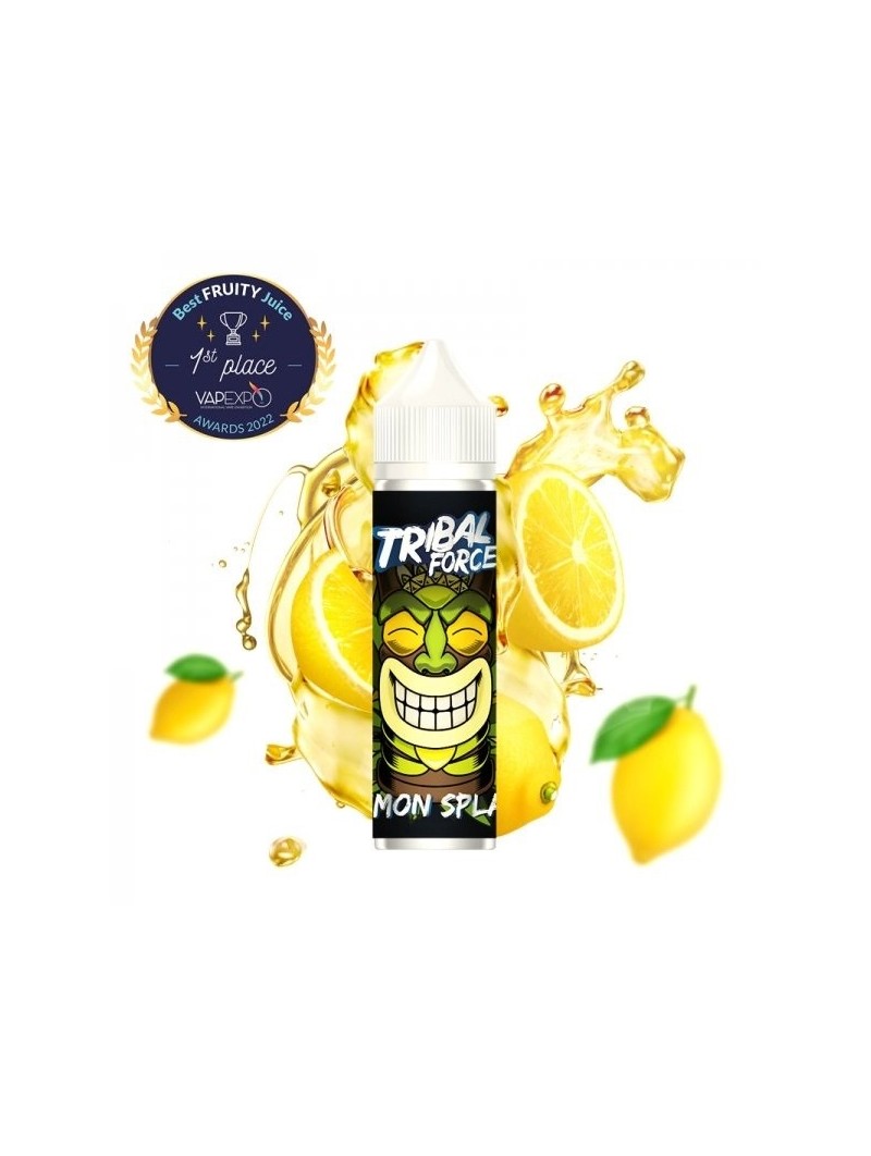 E LIQUIDE LEMON SPLASH 50ML - TRIBAL FORCE-Eliquides-alavape.com